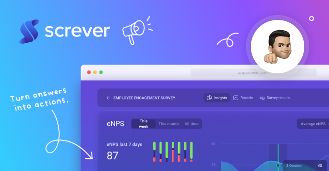 Voice of Employee | Screver Feedback Management Solution | Screver