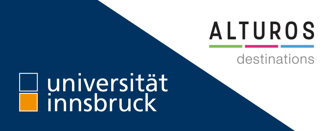 Alturos Destinations + University of Innsbruck logo